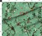 Glam Chinoiserie Vintage Style Monkey Jungle Jade Green Cottagecore Grandmillennial Custom Printed Fabric by Spoonflower Various Fabrics by the Yard or Fat Quarter
